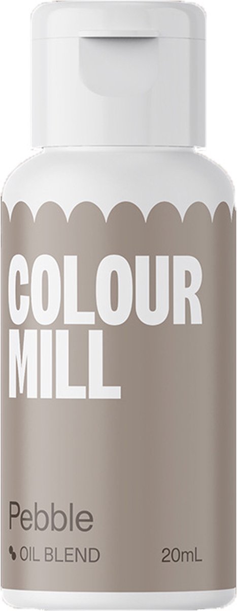 Colour Mill Oil Blend Voedingskleurstof op Oliebasis - Pebble - 20ml