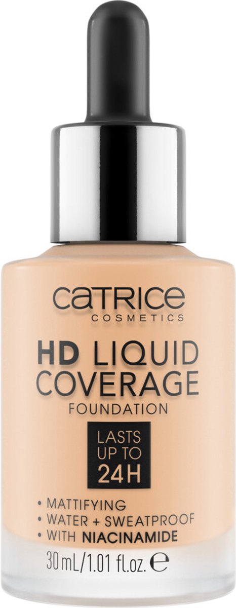 Goedkoopste Catrice HD Liquid Coverage Foundation 005 Ivory Beige 30 ml