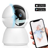 Bol.com Babyfoon met Camera en App - Baby Camera - Baby Monitor - Babyphone - Huisdier Camera - Babyfoons - WiFi - Ultra HD - be... aanbieding