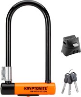 Kryptonite Evolution Beugelslot – ART-3 Slot – Stalen Beugelslot Elektrische Fiets en Scooter – 22,9x10,2 cm – Zwart