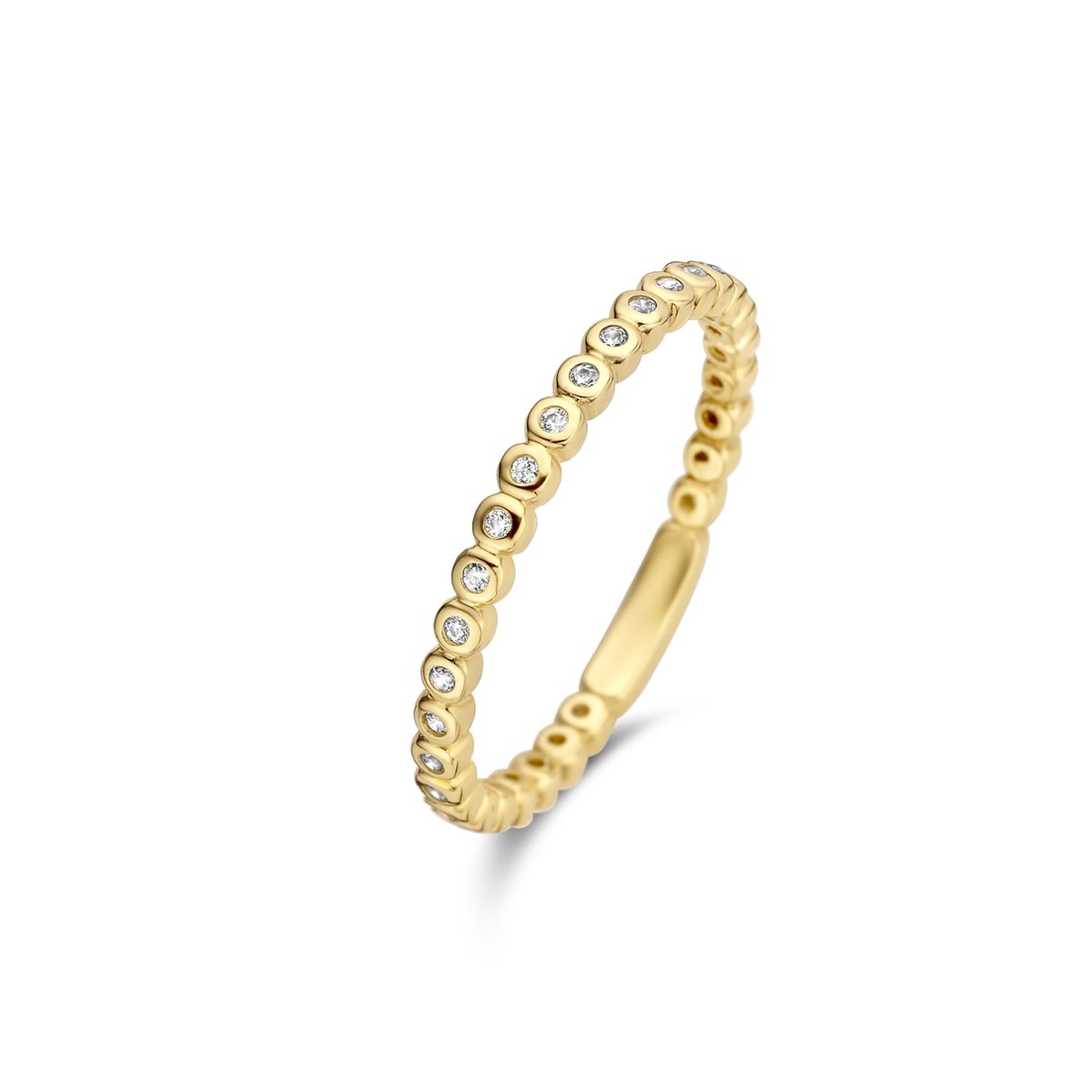 Isabel Bernard Rivoli Aélys 14 Karaat Gouden Ring IB330070-52 (Maat: 52)