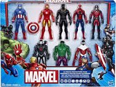 Superhelden Set 8 Stuks  -  Marvel - Complete set - 15 cm Groot