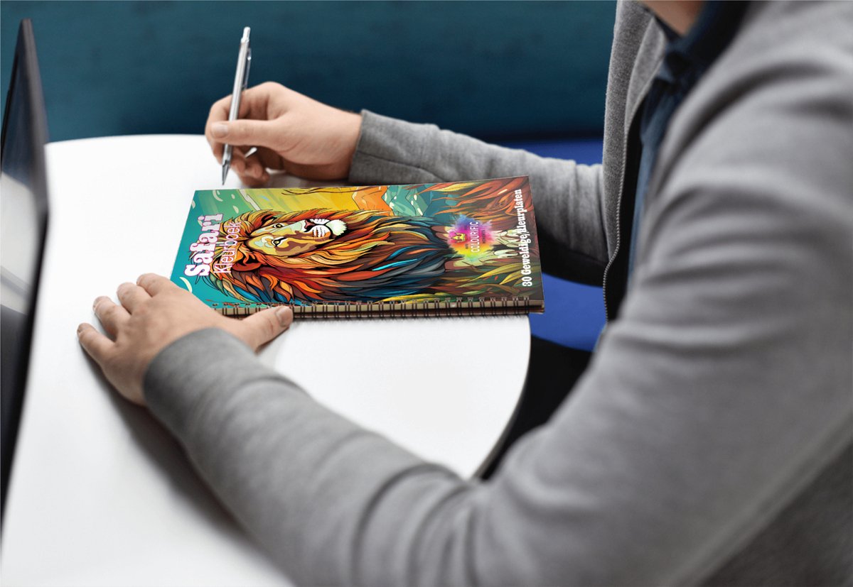 Colourific Moments kleurboek voor volwassen - Kleurboek met 30 kleurplaten - A5 formaat — afbeelding 5