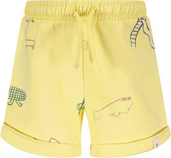 Nowie The New Chapter D402-0631 Unisex Broek - Pale yellow - Maat 98