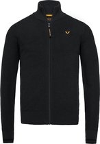 Cardigan zippé tricoté--999 ​​​​Noir- S- PME- Legend