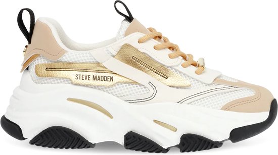 Steve Madden Possession Lage sneakers - Dames - Wit - Maat 41