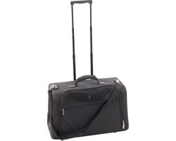 Flamingo Draagtassen Smart Trolley  - Zwart -  54 x 25,5 x 36,5 cm
