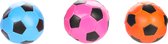 Flamingo Voetbal Neon Groot - Hondenspeelgoed - 10 cm - Blauw