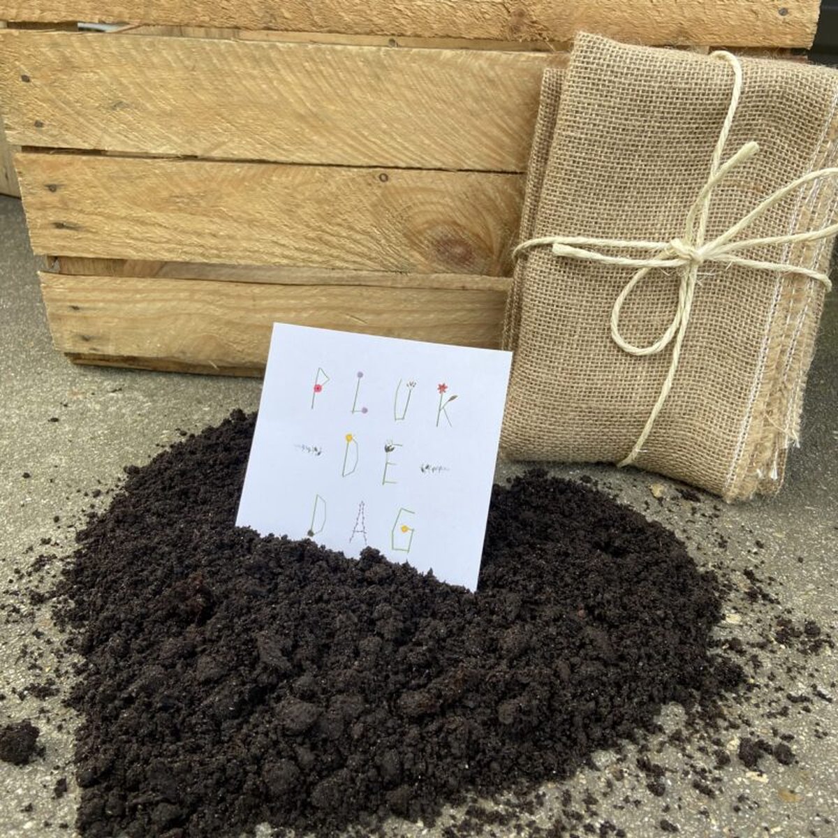 APPELTUINTJE | LiefsLabel | Cadeaupakket | Cadeau | Bruiloft | Verjaardag | Pensioen | Juf / Meester | Duurzaam | Tuin | Moestuin | Appelboom | Groen | Geschenk | Origineel Kerstpakket – foto 7