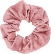 Lajetti - Scrunchie Premium Velvet Roze Haarelastiek Haaraccessoire - 1 stuk