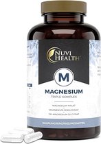 Magnesium Trio Capsules | Magnesiumbisglycinaat, Magnesiumcitraat & Magnesiummalaat - 240 Capsules - NH