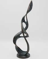 Brons beeld - Abstract sculptuur - Bronzartes - 49 cm hoog