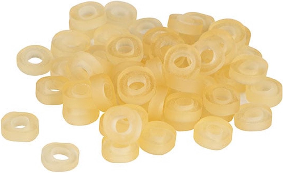 Matrix Latex Bait Bands (100 pcs) - Maat : Medium