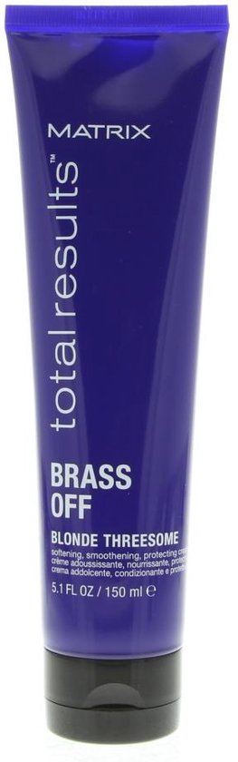 Matrix Total Results Brass Off Blonde Threesome 150ml crème capillaire Unisexe
