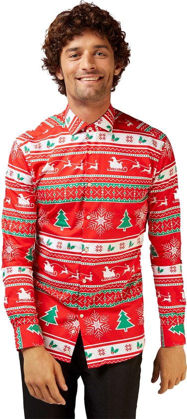 HUIFUAO Kerst T-shirts Shirts voor Vrouwen Wijnglas Dames