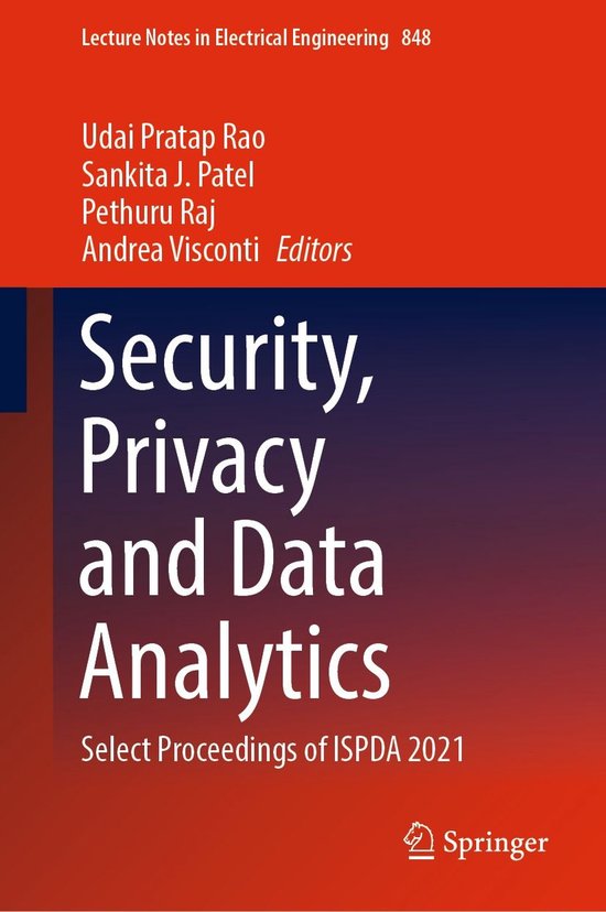 Springer Nature Proceedings Computer Science - Security, Pri ... - cover