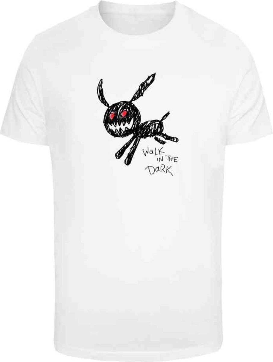 Mister Tee Walk In The Dark Heren T-shirt XS Wit