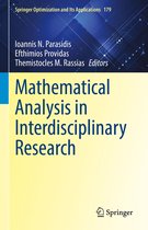 Springer Optimization and Its Applications 179 - Mathematical Analysis in Interdisciplinary Research
