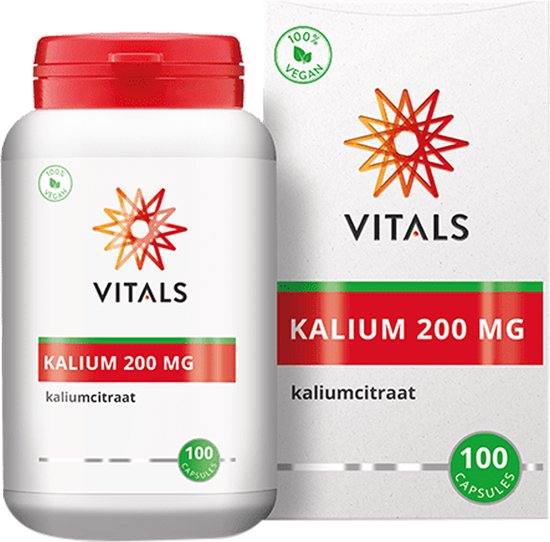 Vitals - Kalium - 200 mg - 100 Capsules - Vitals
