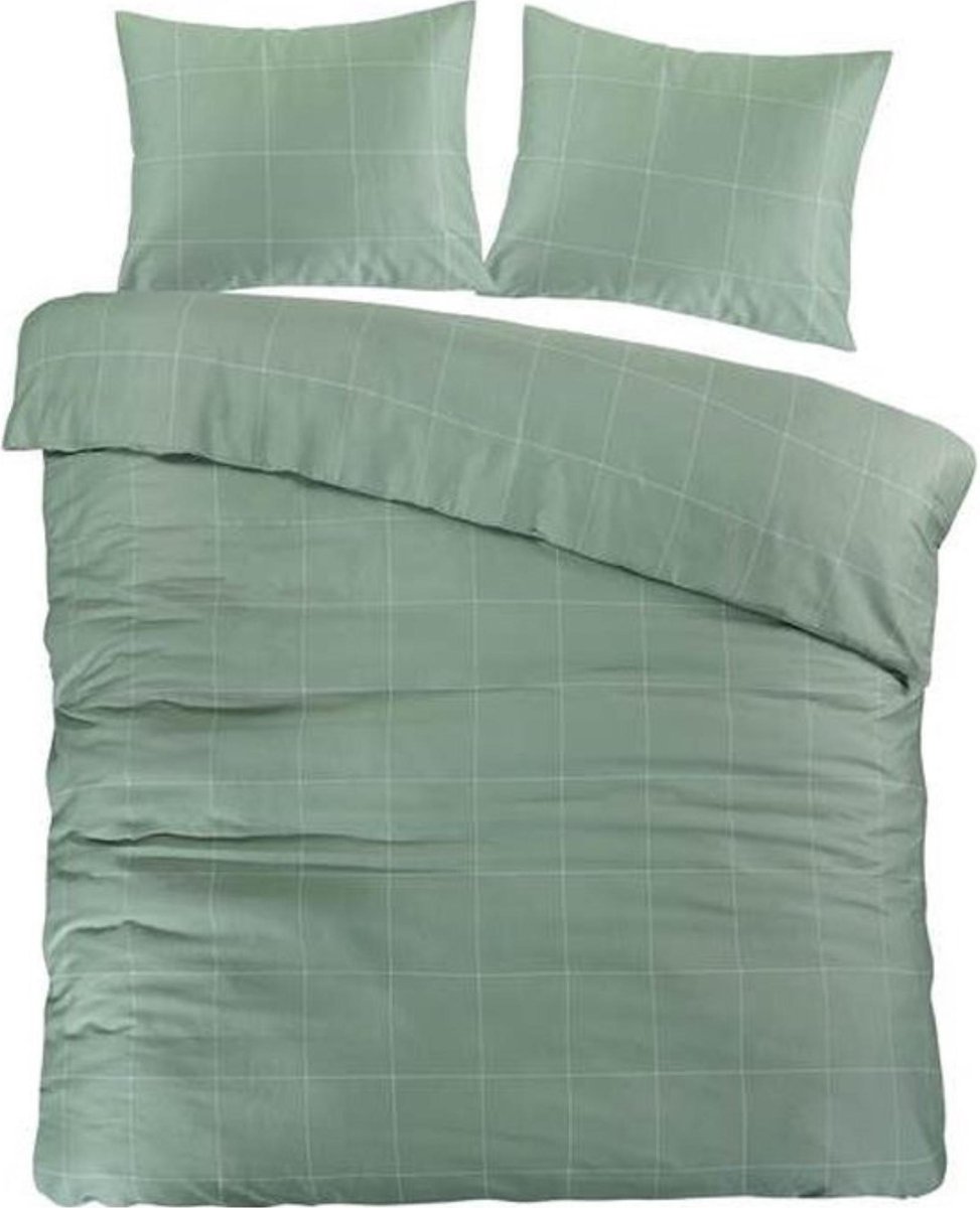 Papillon Cadiz Dekbedovertrek - Lits-jumeaux - 240x200/220 cm - Green