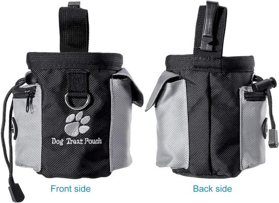 OneTigris EDC Dog Feeding Bag Extra Bag for Dog Backpack, Molle Feeding Bag, Dog Training Bag for Dog Harnesses, Pack of 2, Ranger Green