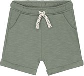 Prénatal peuter short - Jongens - Light Khaki Green - Maat 86