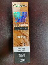 CAMELIO COPPER COLOR SHOT COLORING TONER UP TO 6 WASHES