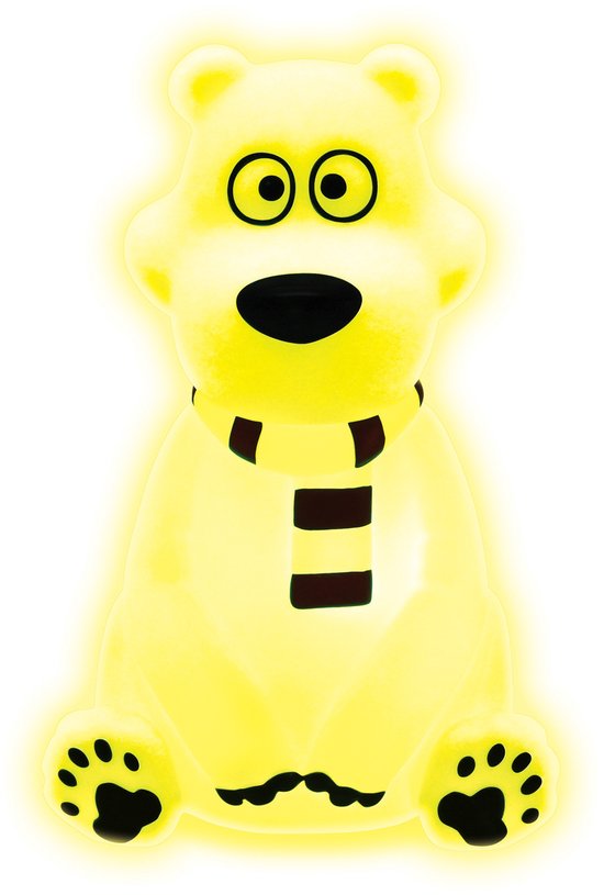 Polar Bear 3D-ontwerp kleurveranderend nachtlampje Approx. 13cm van polar — afbeelding 3