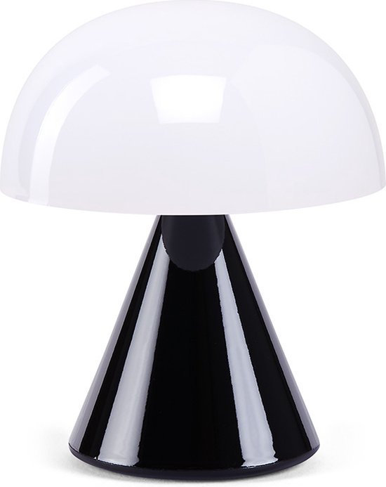 Lexon Design MINA Mini LED Lamp - Glossy Black