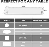 Tafelkleedrol – wegwerptafelkleed 3.05L x 1.37W metres