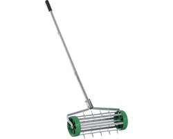 Equivera Verticuteerroller - Verticuteerhark - Gazonbeluchter - Gazonverluchter