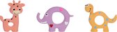 Flamingo Diero - Speelgoed Honden - Hs Latex Diero Multi 9cm Assortiment - 1st