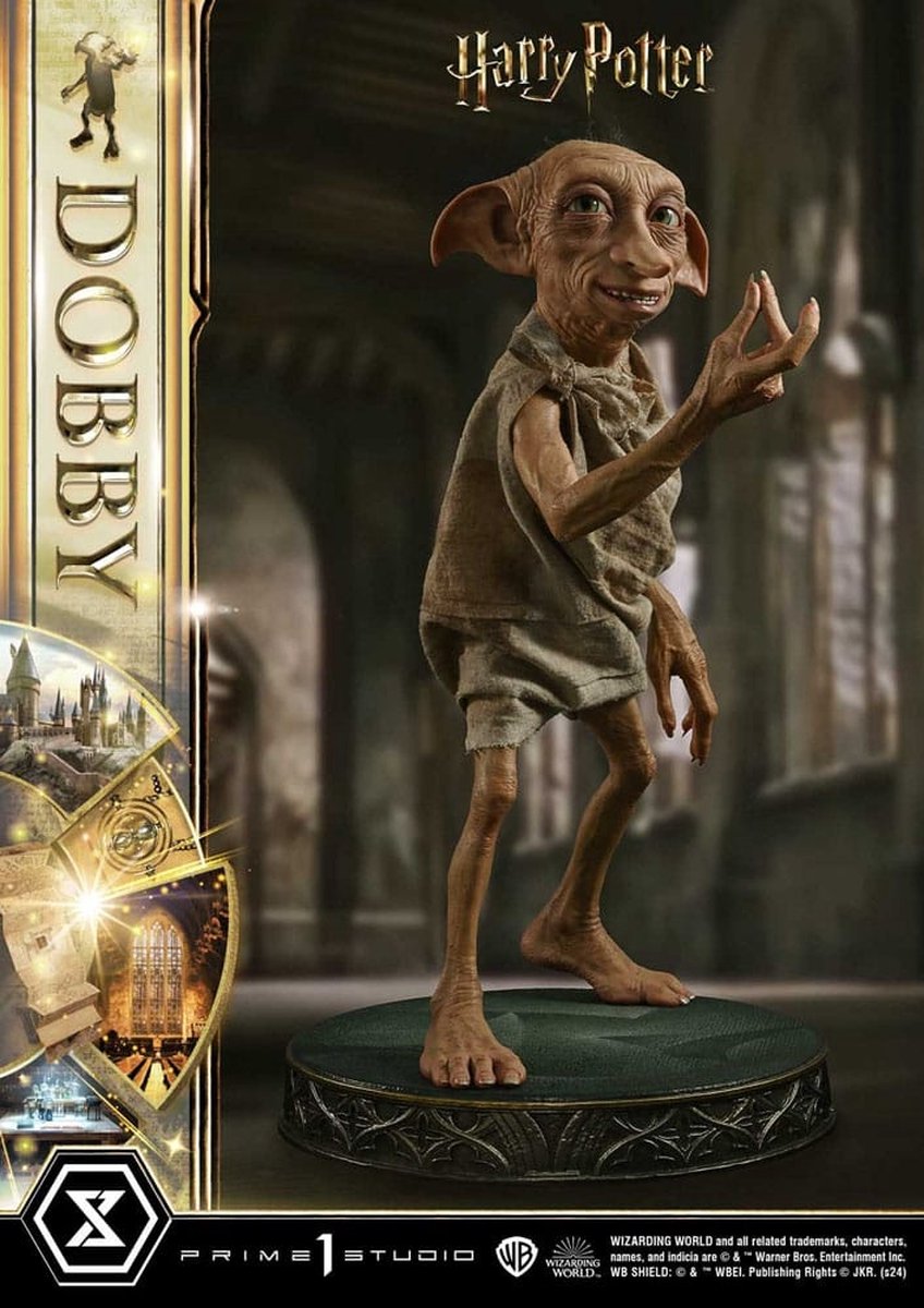Prime 1 Studio Harry Potter Museum Masterline Series Statue Dobby 55 cm Beeld