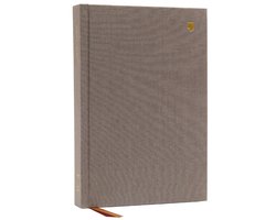 NET Bible, Thinline Large Print, Cloth over Board, Gray, Comfort Print Holy Bible