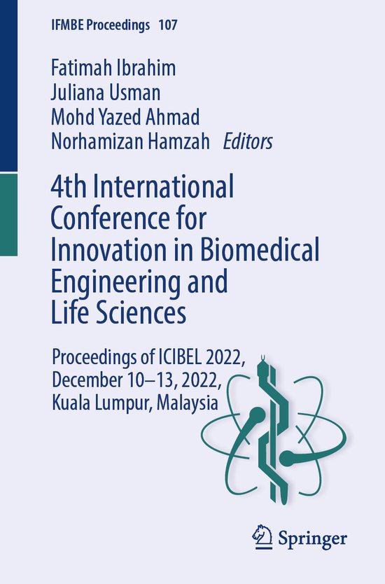 IFMBE Proceedings107- 4th International Conference for Innov ... - cover