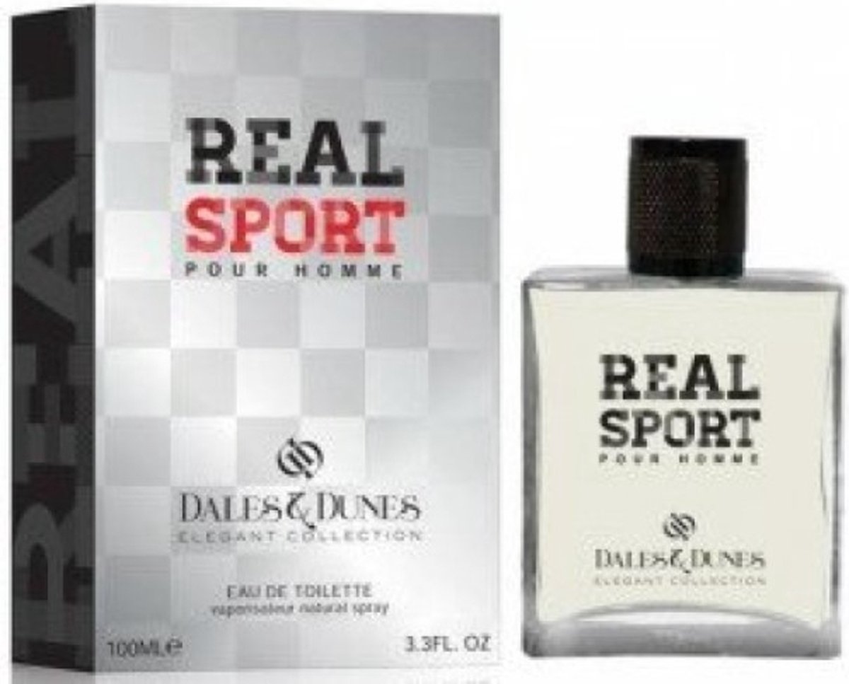 Goedkoopste Dales & Dunes Elegant Collection Real Sport herenparfum EDT 100 ml.