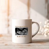 Mok aankondiging zwangerschap voor Overgroot Oma - Originele mok voor Overgroot Oma met echo