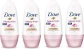 Dove Deo Roller - Beauty Finish - 4 x 50 ml