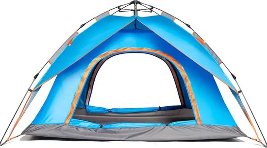 Tente De Camping Pop Up Tente Pop-Up Pour 3 À 4 Personnes - Avec Grande Fenêtre De Toit, Tente De Plage Automatique - 4 Tents Waterproof Tente De Camping Pop Up Tente Pop-Up Pour 3 À 4 Personnes - Avec Grande Fenêtre De Toit, Tente De Plage Automatique - 4 Tents Waterproof