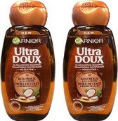 Garnier Shampoo - Ultra Doux - Kokosolie & Cacaoboter - 2 x 250 ml