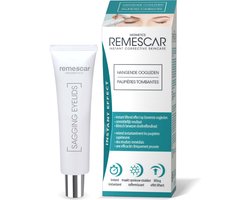 Remescar tegen Hangende Oogleden - Alternatief voor ooglidstickers en ooglidtape, Ooglidcorrectie via ooglid liftende crème, Anti Aging oogcreme, 8 ml voor maar liefst 160 applicaties