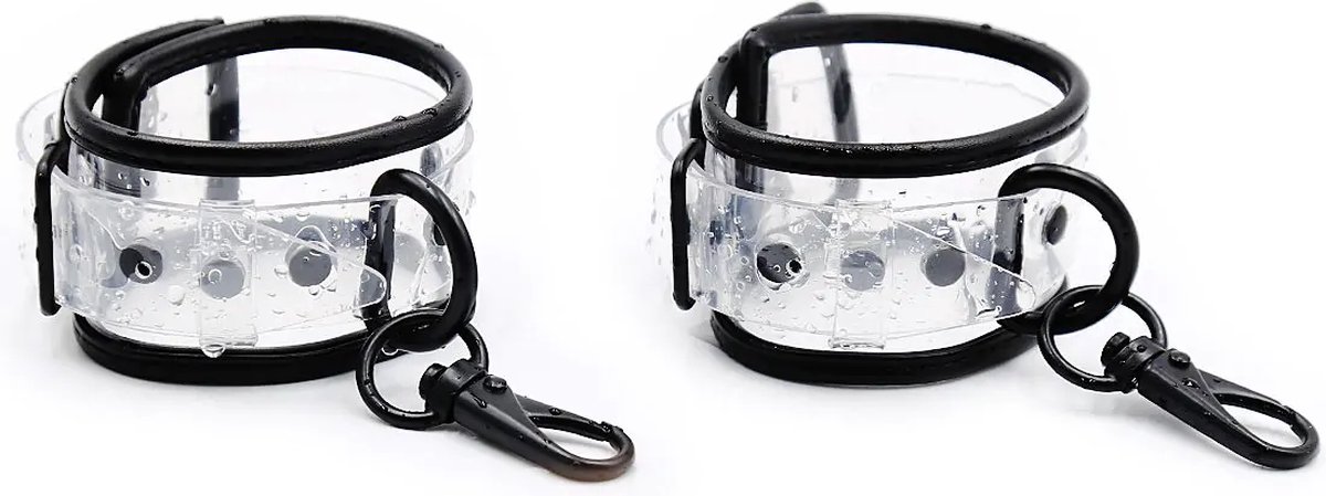Goedkoopste Handboeien Transparant Doorzichtig | Wrist Restraints Transparent