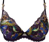Soutien-gorge Coque Lise Charmel Epure - Modèle Sensation Plaisir - Taille 90B Bleu - Neuf