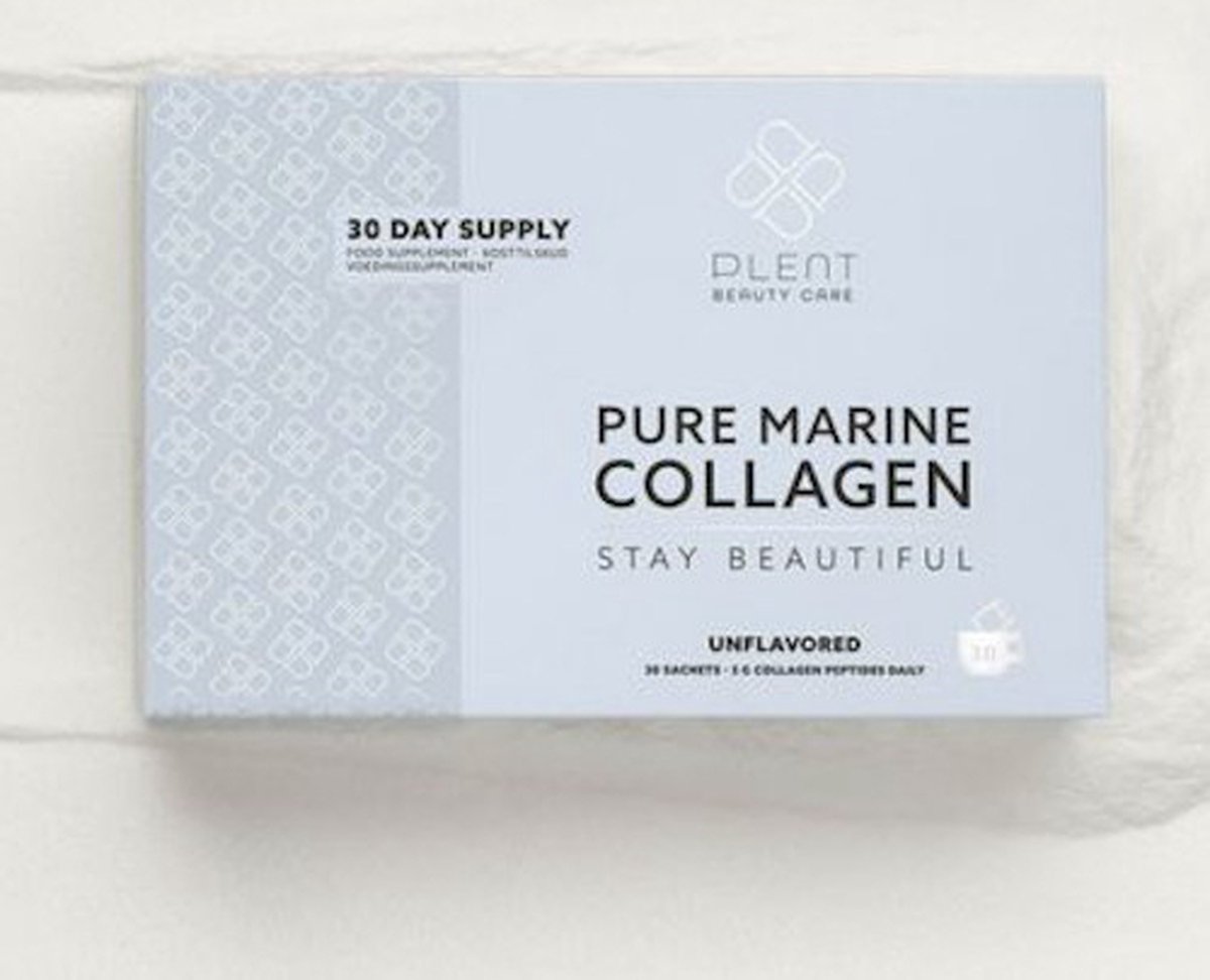 Goedkoopste Plent Beauty Care - Pure Viscollageen Naturel Vit. C - 30 sachets met een perfect afgemeten dagelijkse dosis