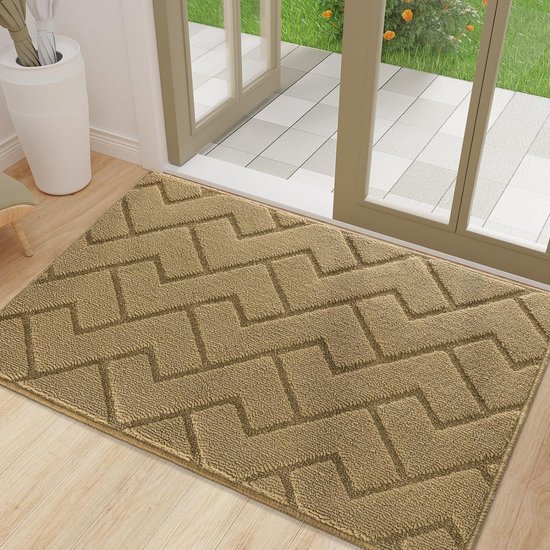 wash dry Deurmat, Coralis 60 x 180 cm, binnen en buiten, wasbaar