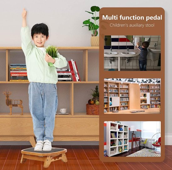 Rutschfeste halbzylinder-Fußstütze unter dem Schreibtisch, neue ergonomische ver