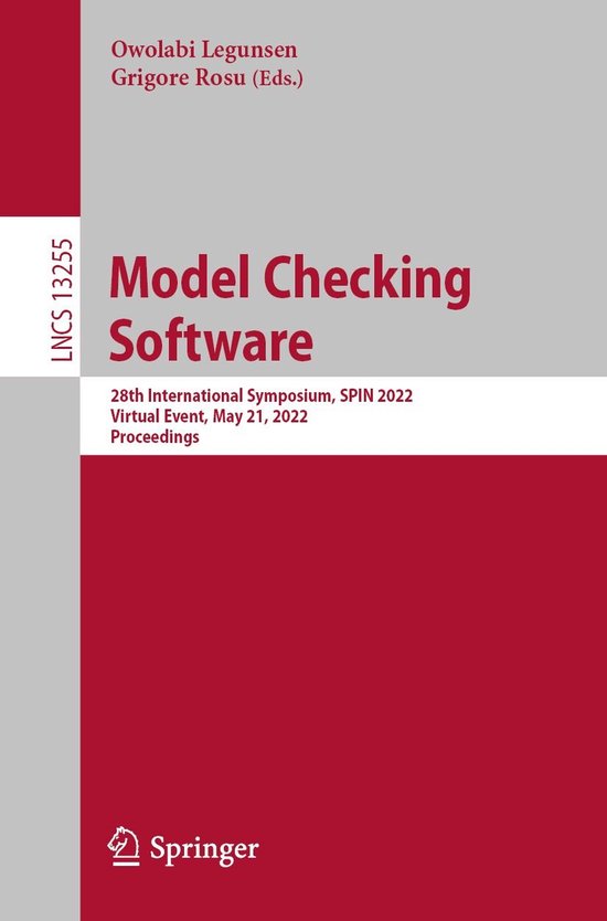 Springer Nature Proceedings Computer Science - Model Checkin ... - cover