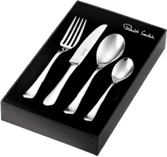 Robert Welch Radford Bright Carving Set, 2 Piece In Oak Presentation B - Maple Gifts