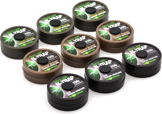 Korda N-TRAP Semi -Stiff - Green - 15lb - 20m - Groen van Korda — afbeelding 3