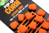 Korda Pop-Up Corn (incl 12 Free Hair Stops) - Smaak : Citrus Zing Orange